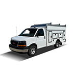 Rockport Workport 60"H - Front 34 Roadside View 